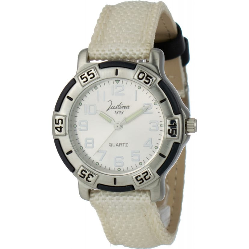 Justina Justina Women's 32555B 34mm Quartz Watch in Beige - 1