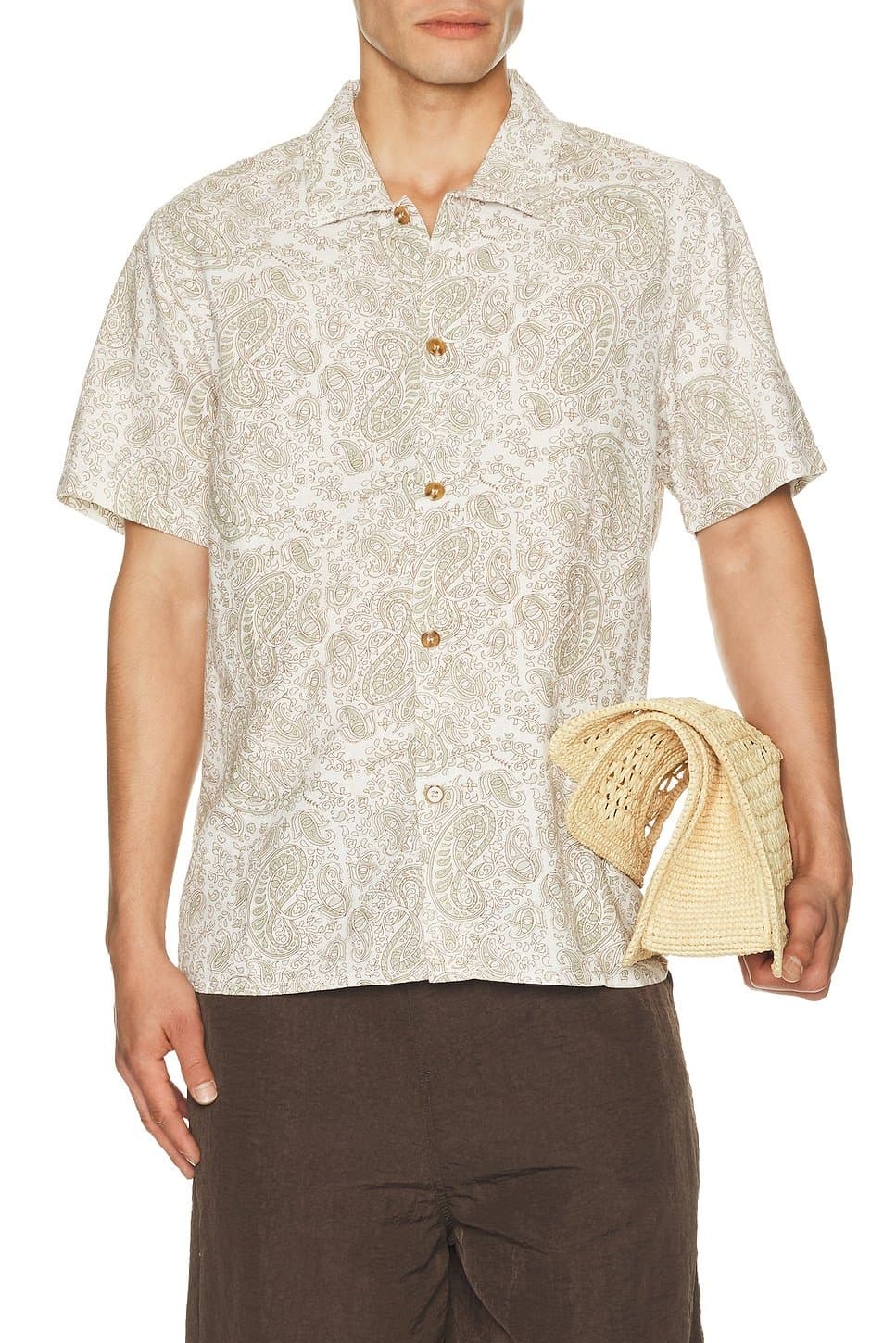 revolve Tally Paisley Shirt