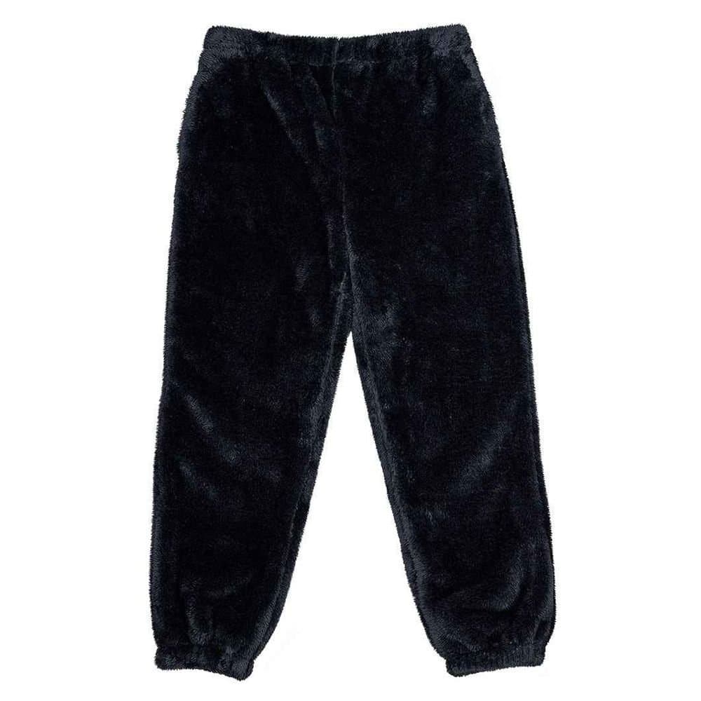 Brand Lab Brand Lab Men's Fluffy Fleece Jogging Bottoms in Black