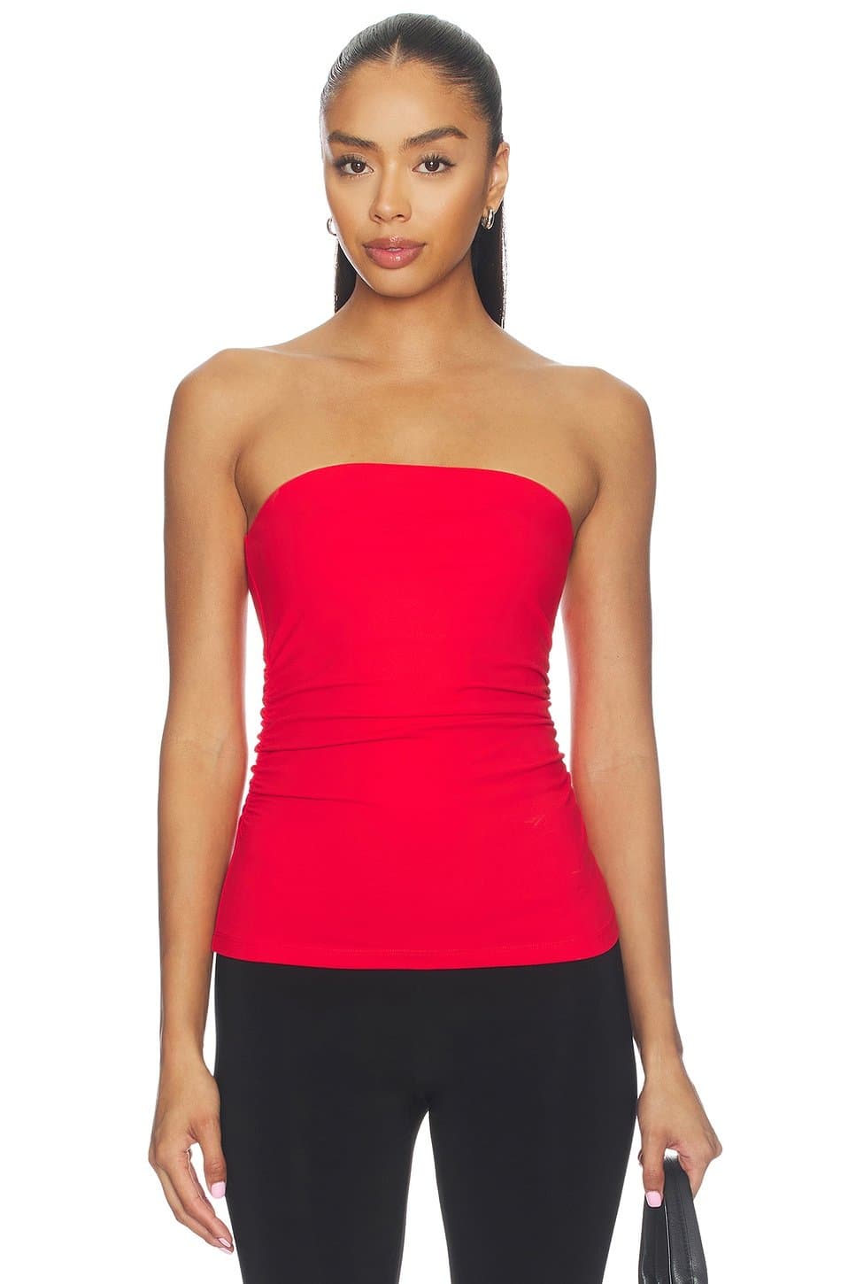 revolve Waist Gathered Tube Top