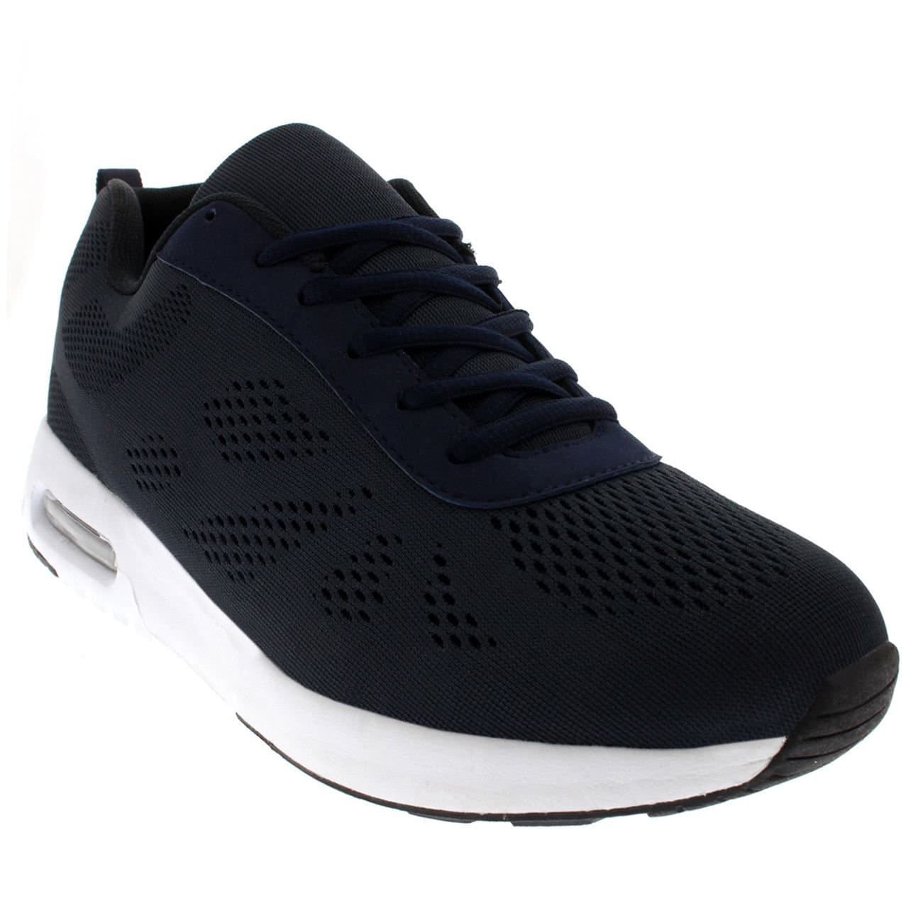 Viva VIVA Men's Get Fit Men's Air Cushioned Running Trainers - Lightweight Gym Shoes in Navy