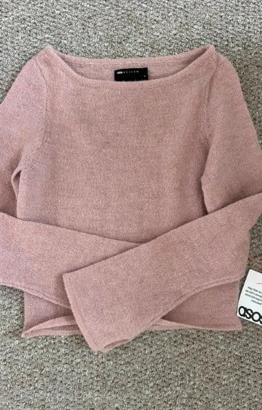 ASOS Rose Knit Jumper