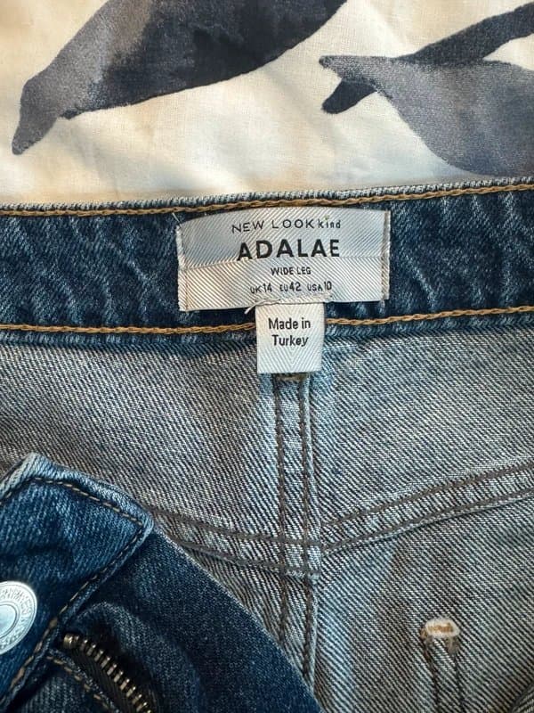 New Look New look Adalae wide leg jeans