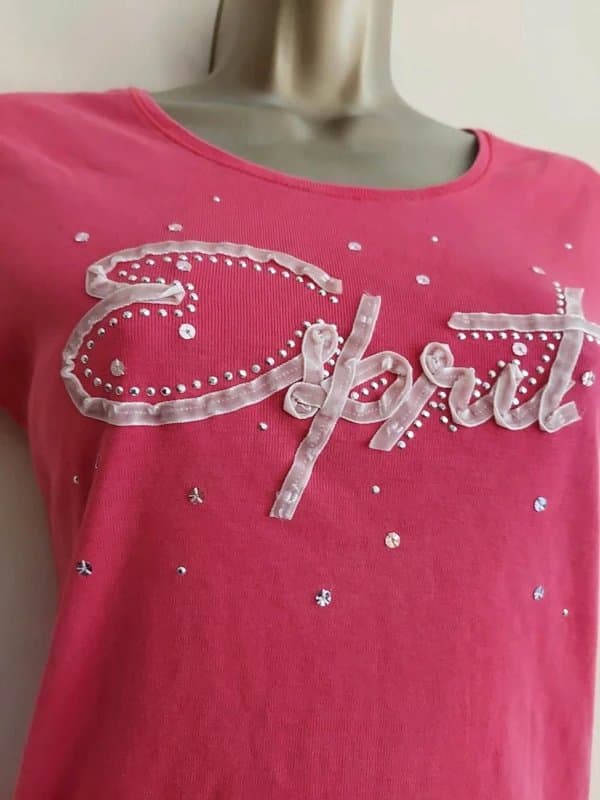 Esprit Esprit Vintage Short Sleeved Top 12/14