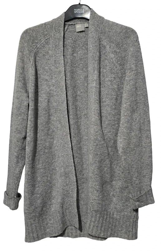 ASOS Asos Grey Open Front Cardigan Size 4 XS