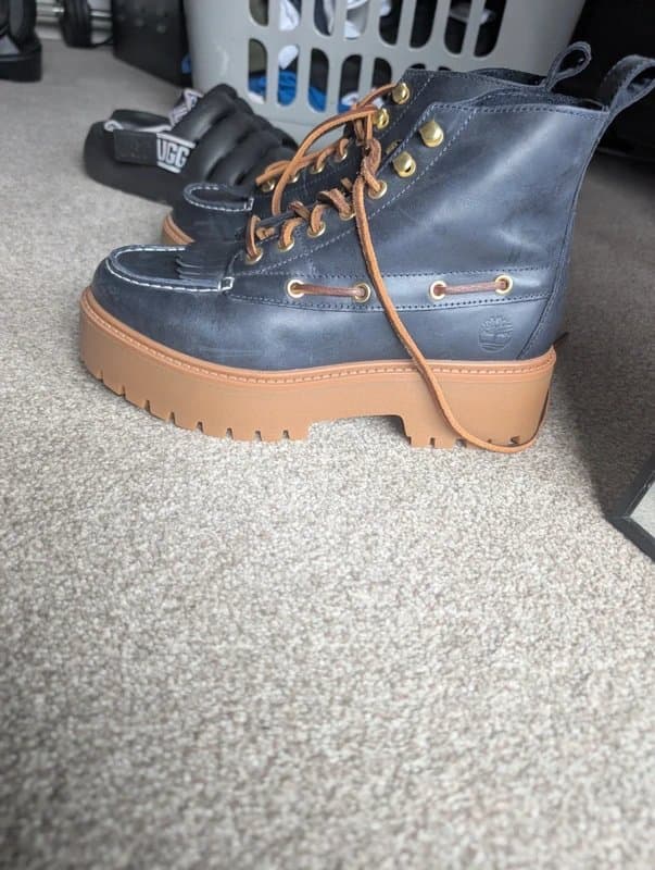 Timberland Timberland Mid Platform boot in navy 6