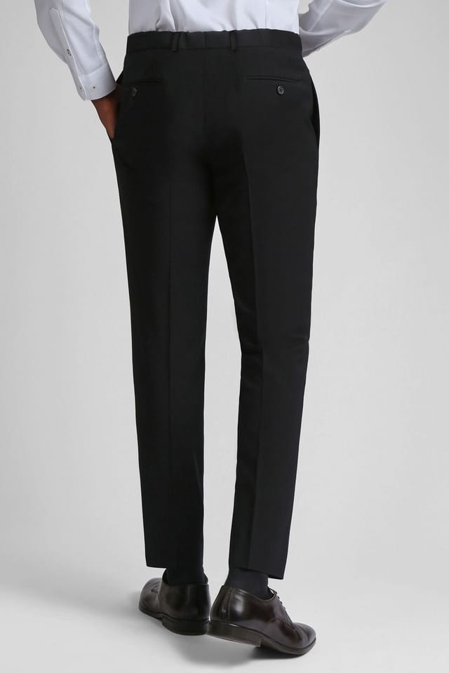Ted Baker Ted Baker Men's Tuxedo Slim Trousers in Black - 2
