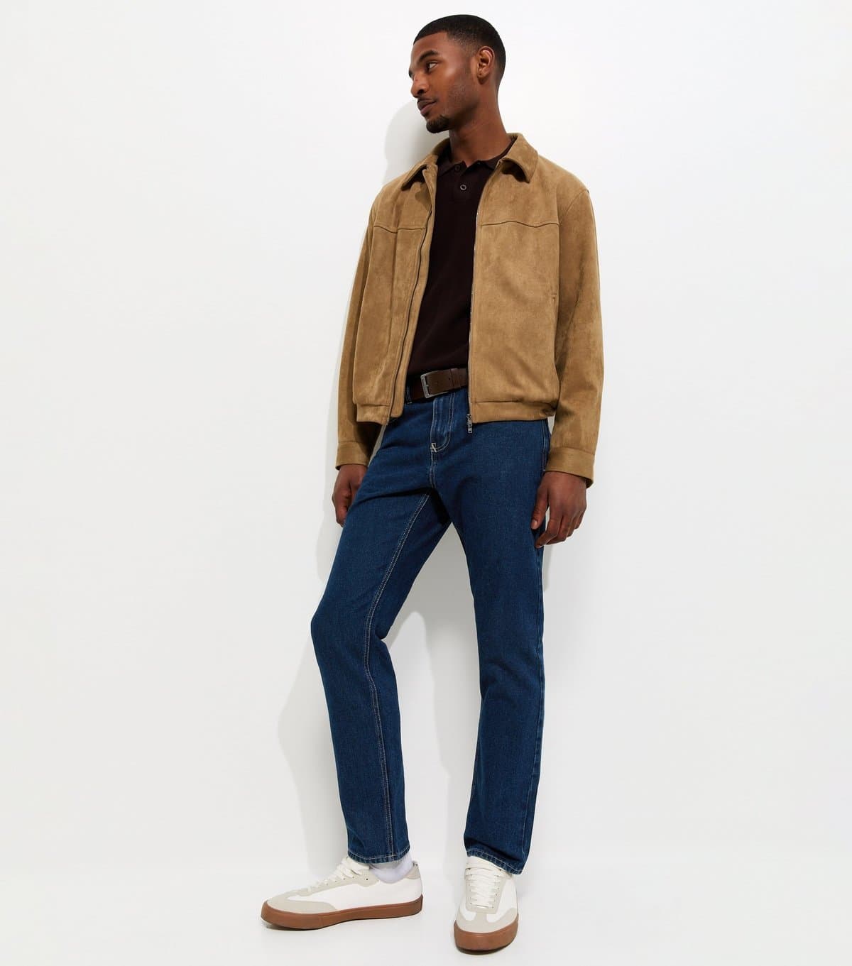 New Look Men's Indigo Regular Straight Leg Jeans New Look