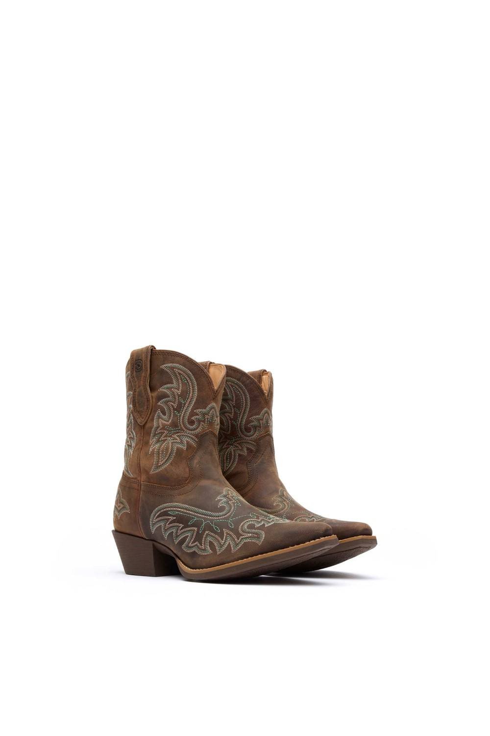 Durango Durango Women's Shyloh Pony Boot in Brown - 2