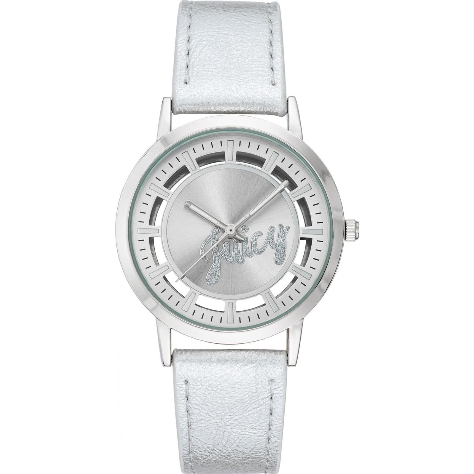 Juicy Couture Juicy Couture Women's JC1215SVSI 36mm Quartz Watch in Silver