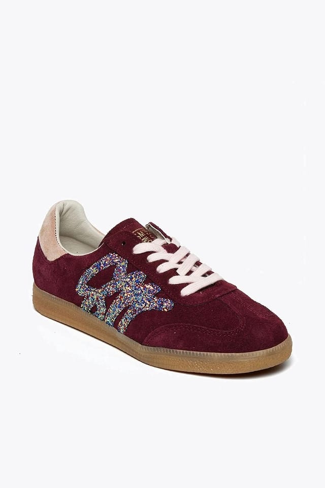 Steve Madden STEVE MADDEN Women's 'Elora Bum' Trainers in Wine - 2