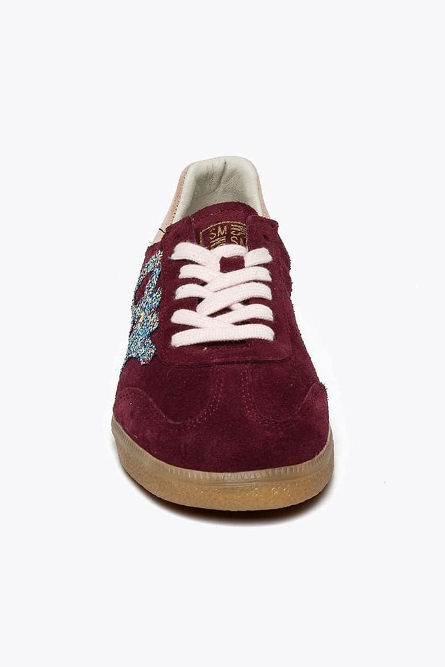 Steve Madden STEVE MADDEN Women's 'Elora Bum' Trainers in Wine - 3