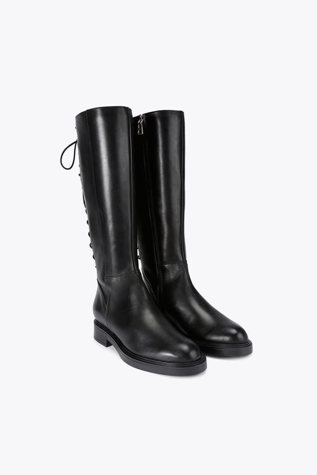 Carvela Carvela Women's 'Trento Knee' Leather Boots in Black - 2