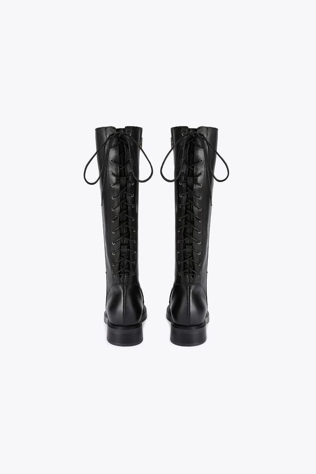 Carvela Carvela Women's 'Trento Knee' Leather Boots in Black - 3