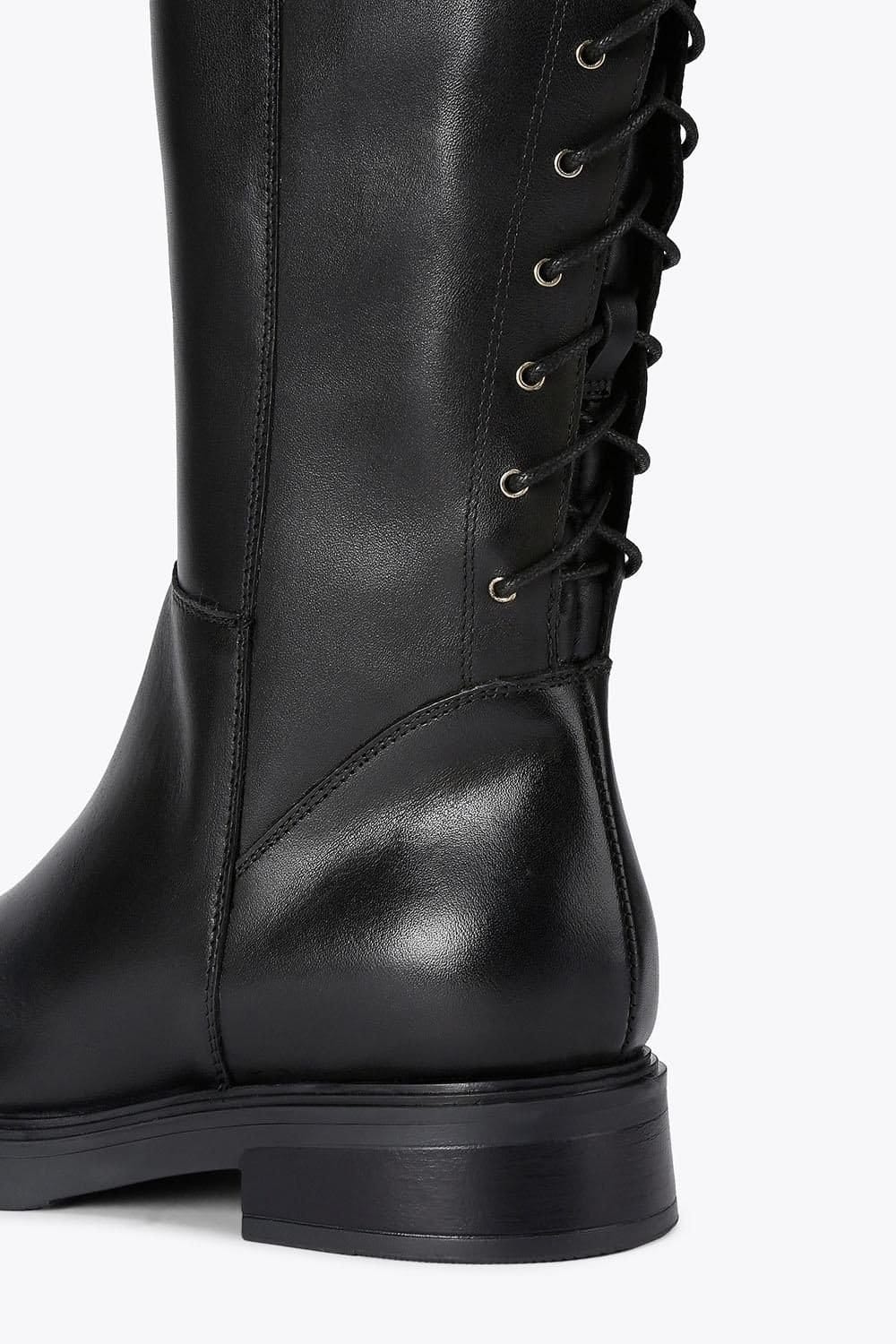 Carvela Carvela Women's 'Trento Knee' Leather Boots in Black - 4