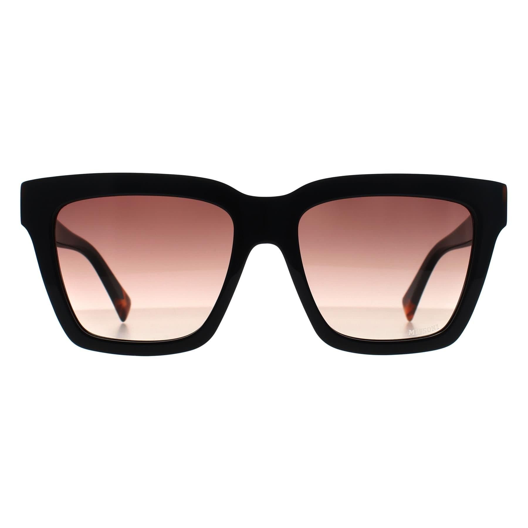 Missoni Missoni Women's Square Black Brown Gradient MIS 0132/S