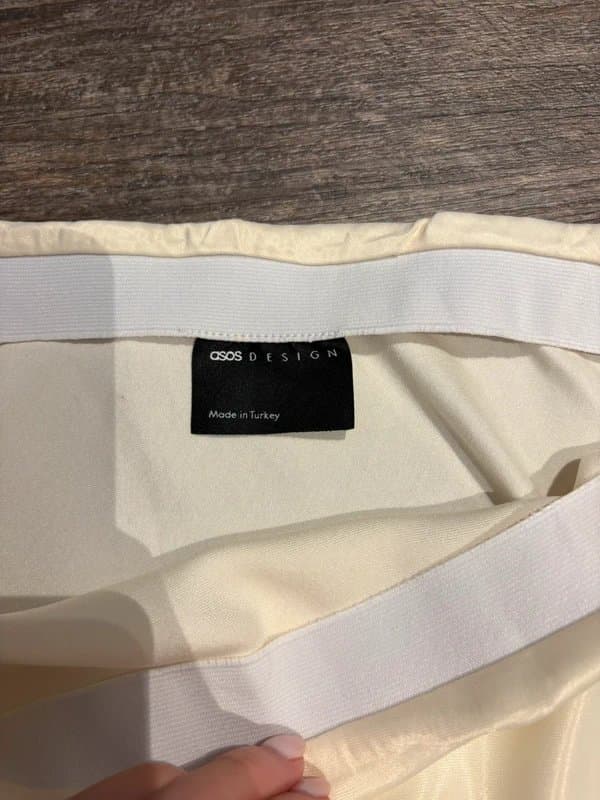 ASOS Design ASOS Design cream maxi satin skirt BNWT
