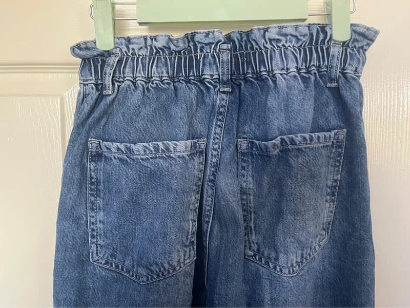 Bershka Bershka ruched waist jeans