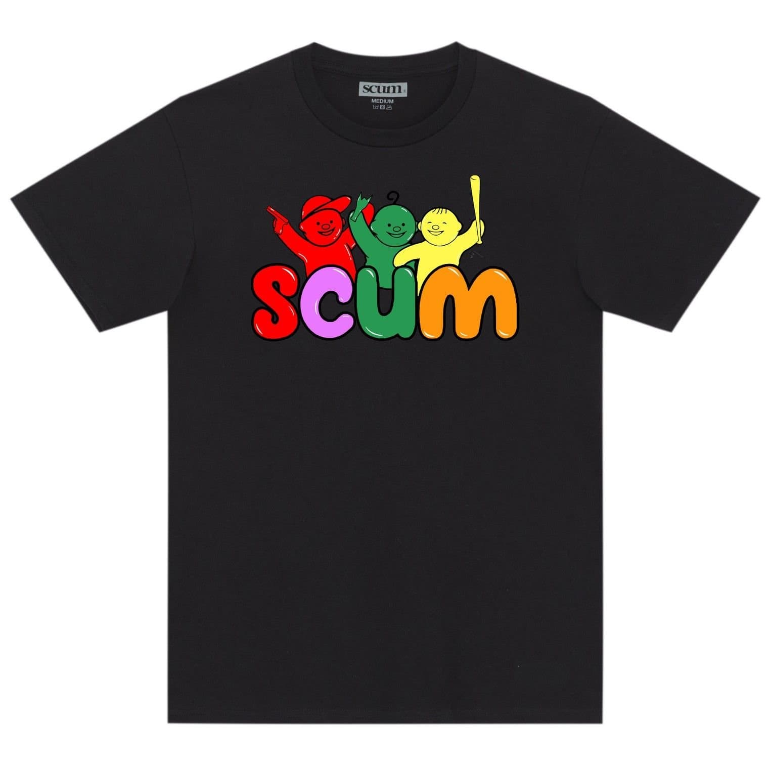 Scum Scum Men's Goodies T-Shirt in Black