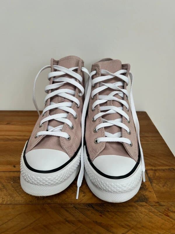 Converse Converse All Star High Top - Platform - ‘pink & white’
