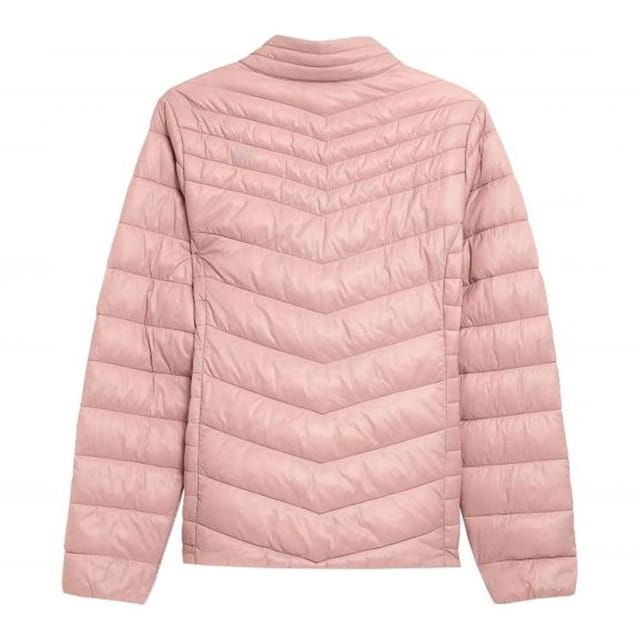 4F 4F Women's Quilted Puffer Jacket in Pink - 2