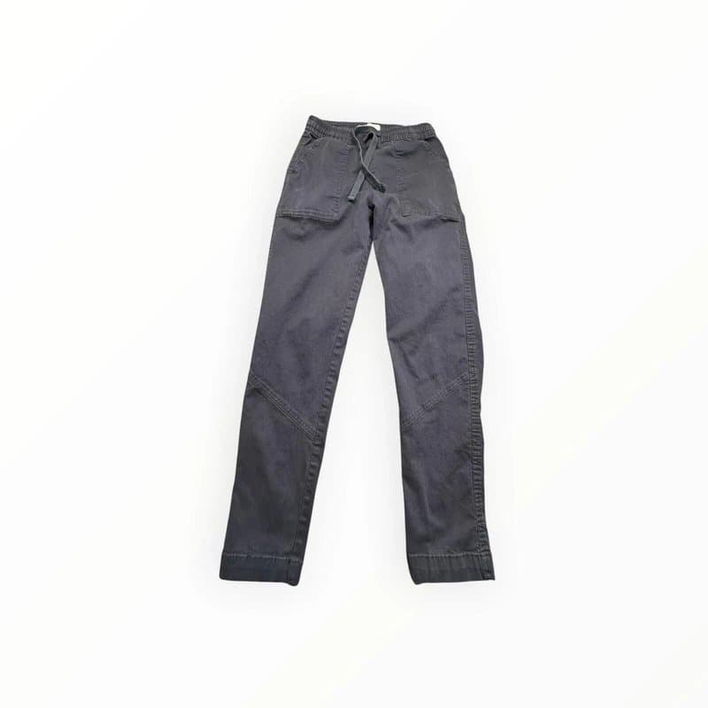 Cotton On Cotton On Pants Womens 2 Gray Pull On Utility Straight Leg Elastic Waist 2005252