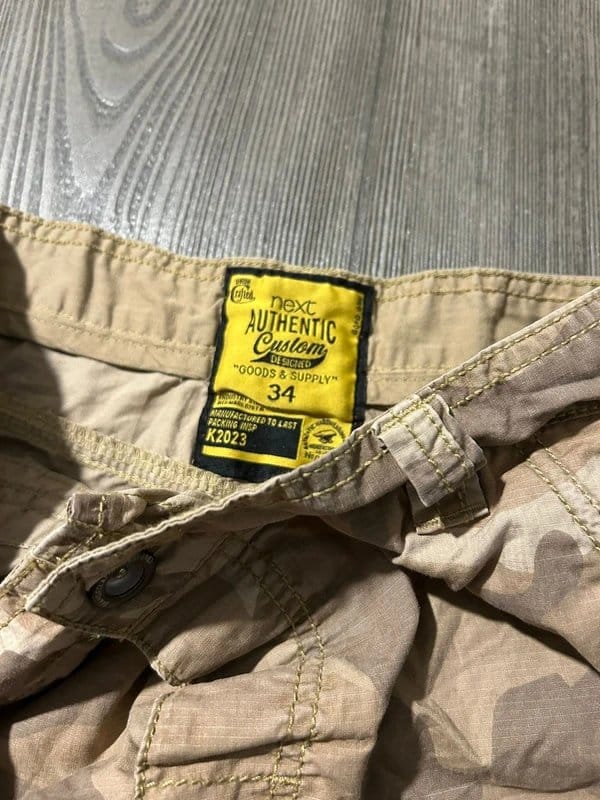 Next Vintage next baggy camo shorts - 1
