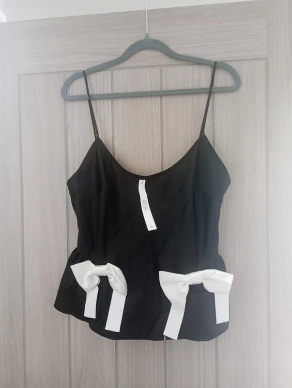 ASOS Design ASOS design satin bow cami top