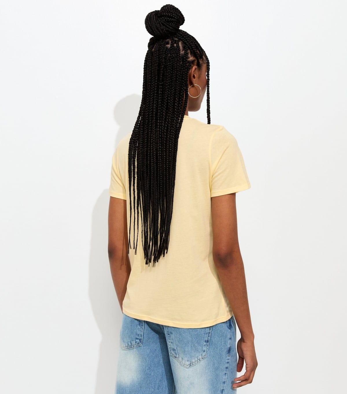 New Look Women's Light Yellow San Diego Print T-Shirt New Look - 4