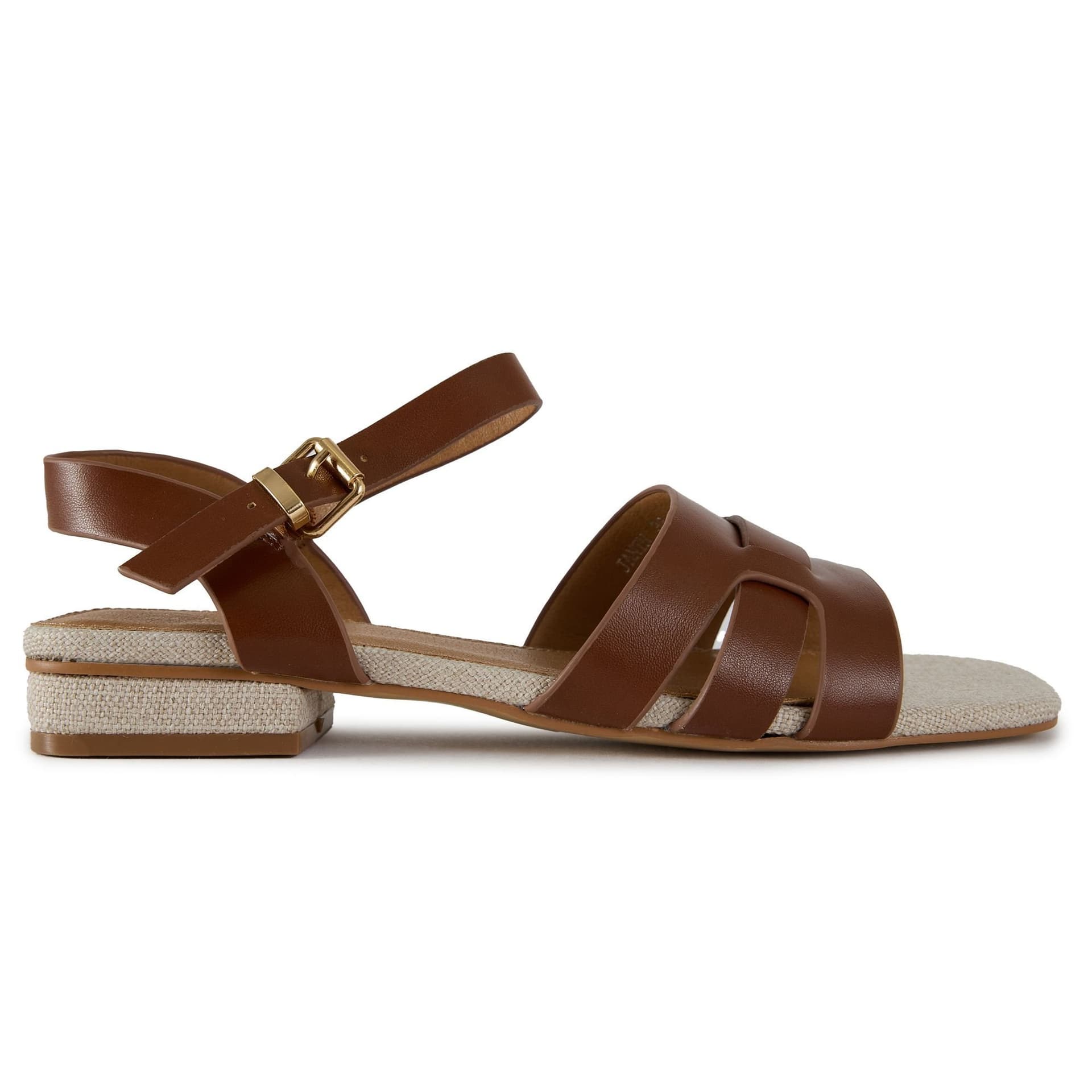 SOLESISTER SOLESISTER Women's January Strappy Sandals in Tan