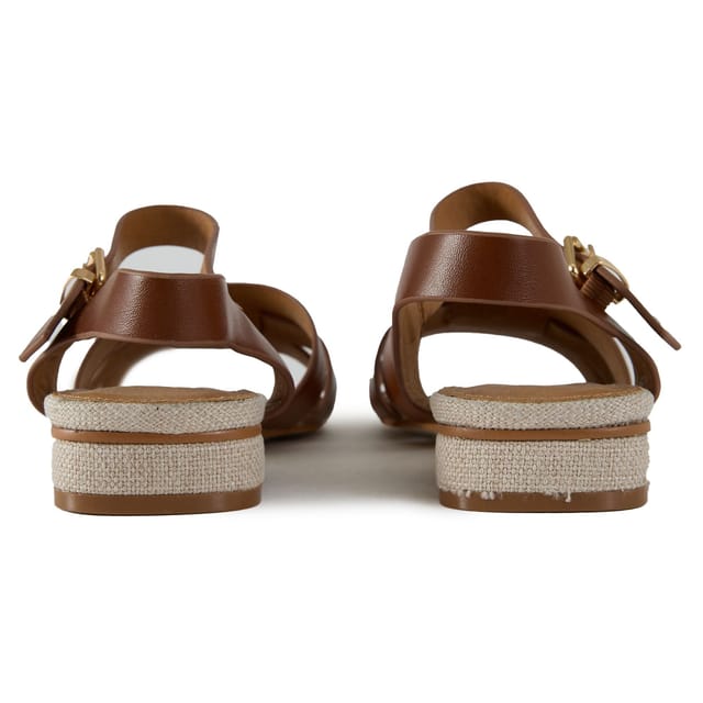 SOLESISTER SOLESISTER Women's January Strappy Sandals in Tan - 3