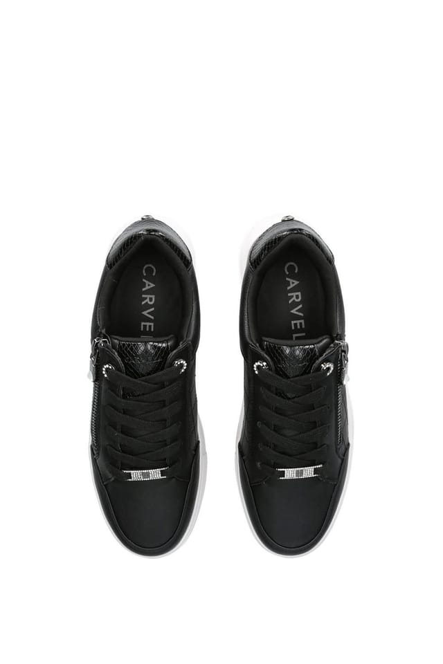 Carvela Carvela Women's 'Jive Zip' Trainers in Black - 2