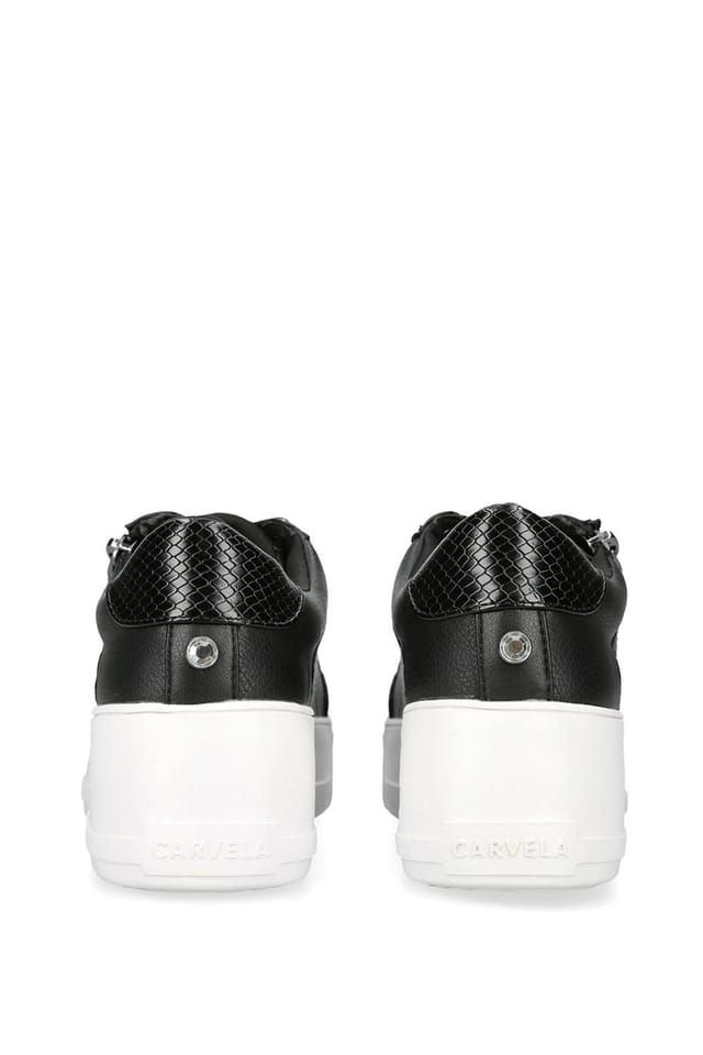 Carvela Carvela Women's 'Jive Zip' Trainers in Black - 3