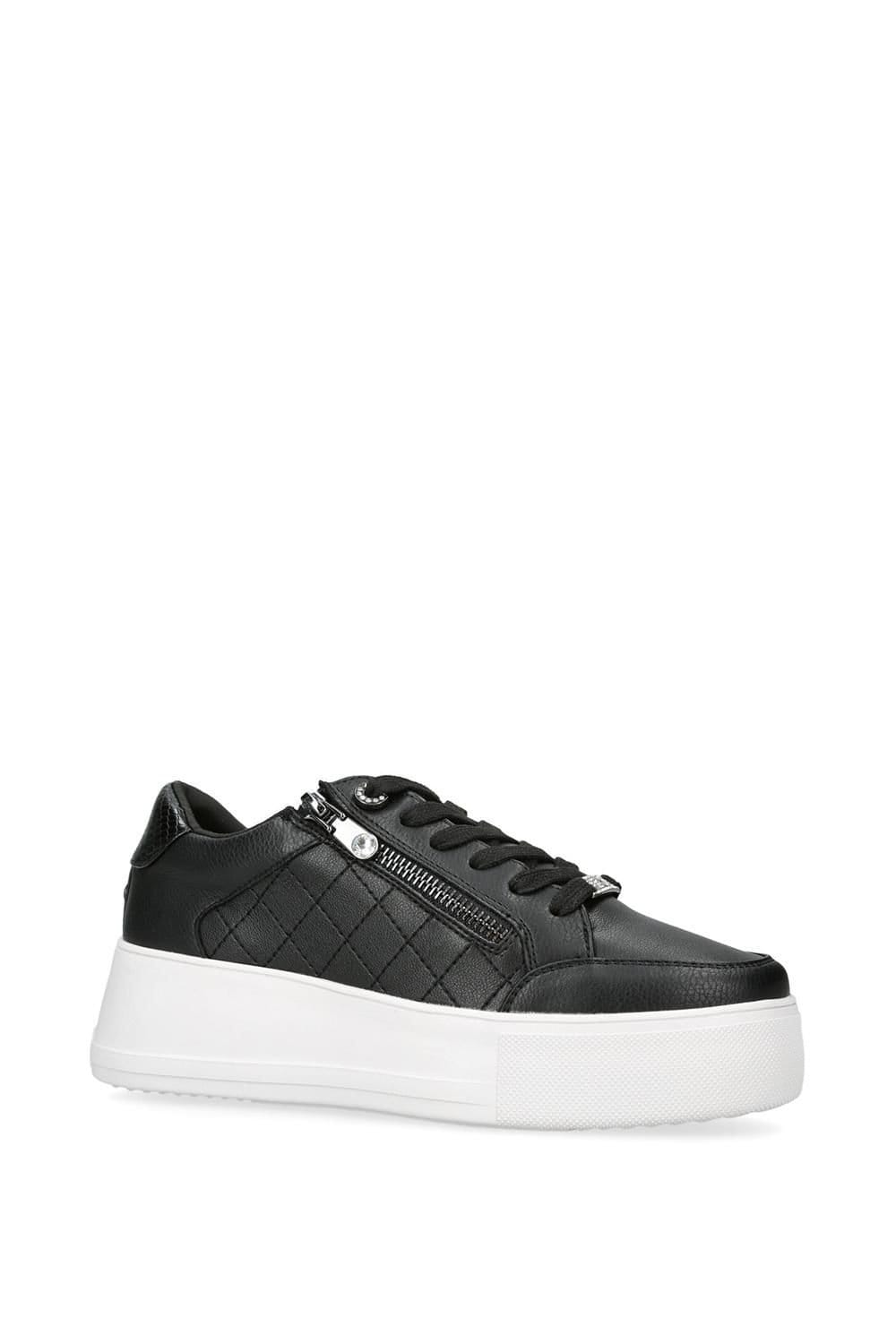 Carvela Carvela Women's 'Jive Zip' Trainers in Black - 4
