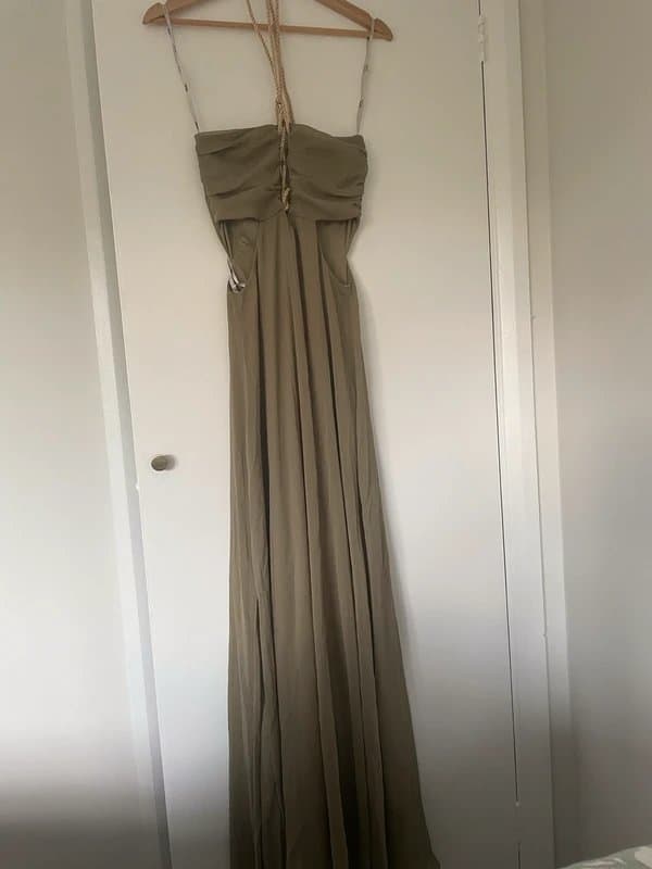 ASOS Asos green maxi dress