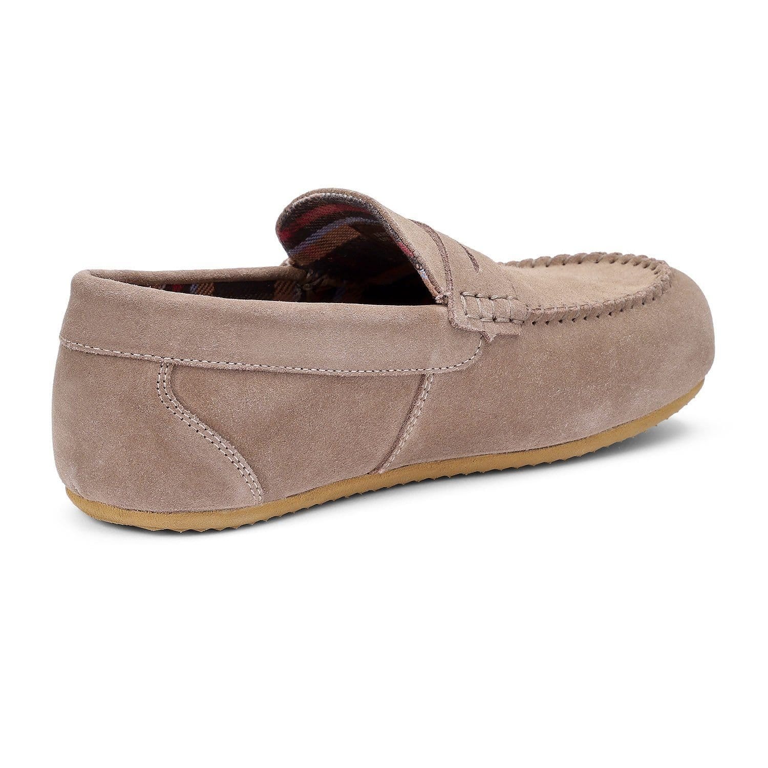 Hotter Hotter Women's 'Serene' Suede Slippers in Taupe - 4