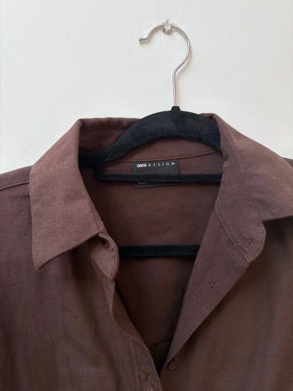 ASOS Brown Linen shirt