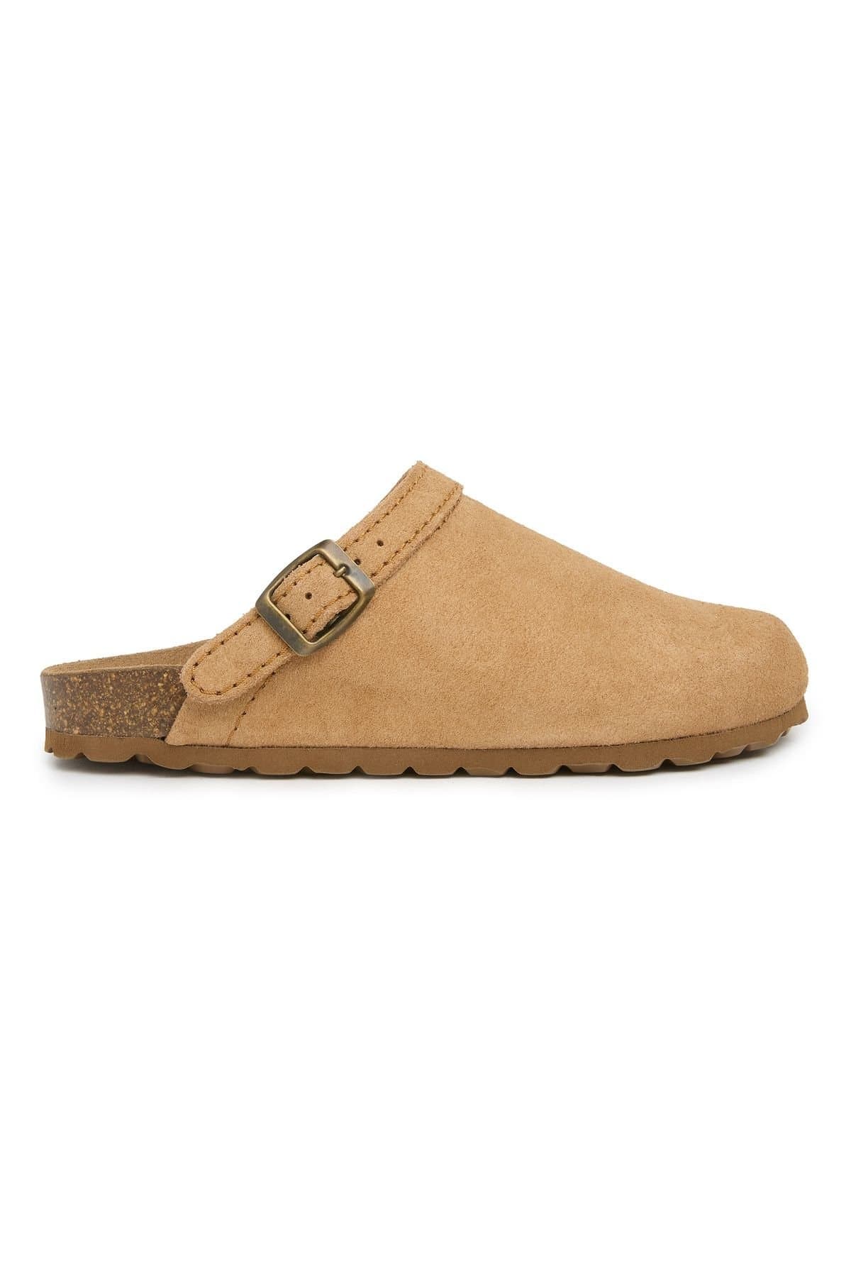 Celtic & Co Celtic & Co Women's Strap Detail Clog in Light Tan