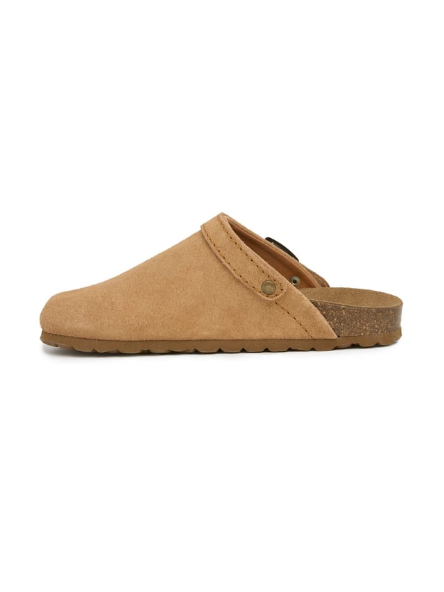 Celtic & Co Celtic & Co Women's Strap Detail Clog in Light Tan - 2