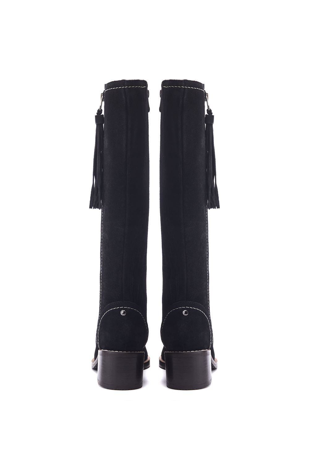 Moda In Pelle Moda In Pelle Women's 'Rodell' Suede Heeled Boots in Black - 3