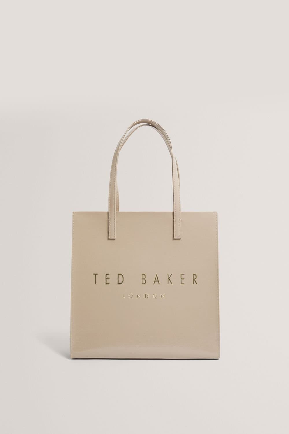 Ted Baker Ted Baker Women's Crinkle Large Icon Bag Stone