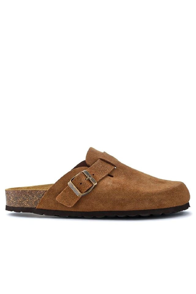 Jones Bootmaker Jones Bootmaker Women's Hestina Leather Mules in Tan - 2