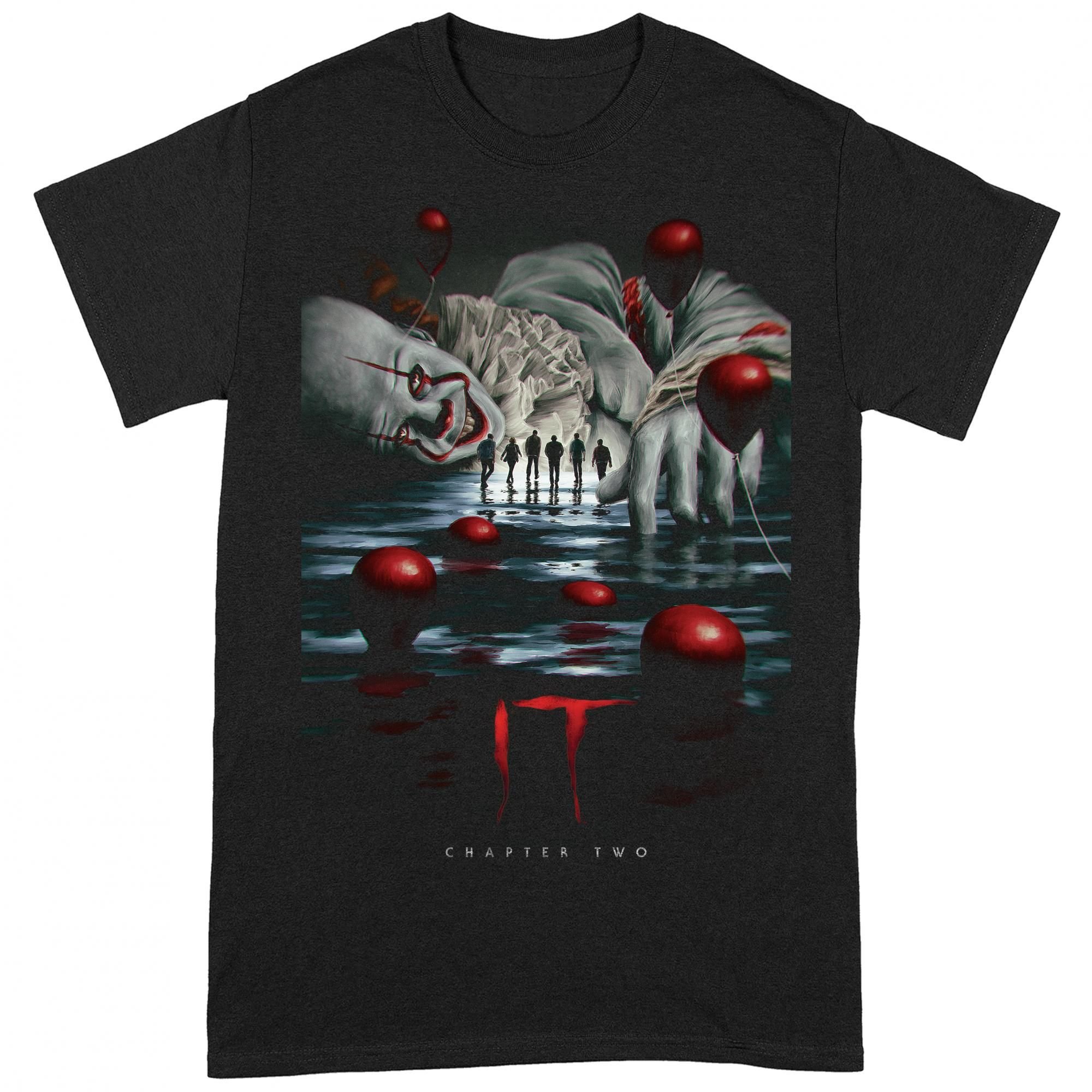 IT Chapter Two IT Chapter Two Men's Poster T-Shirt in Black - 2