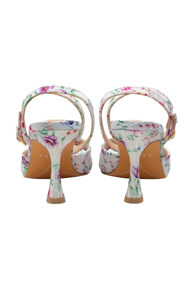 Ravel Ravel Women's 'Holms' Ankle-Strap Sandals in White - 3