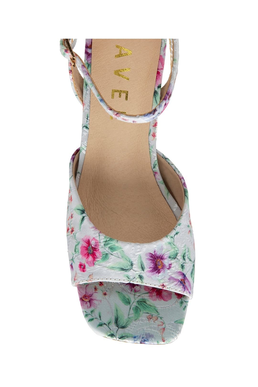 Ravel Ravel Women's 'Holms' Ankle-Strap Sandals in White - 4