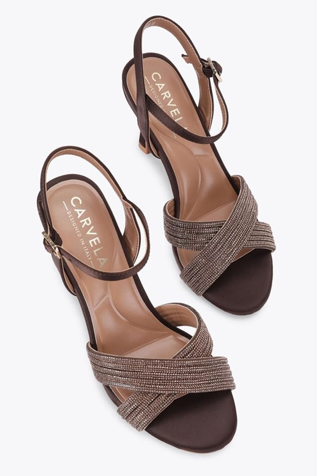 Carvela Carvela Women's 'Divine High Sandal' Heels in Brown - 2