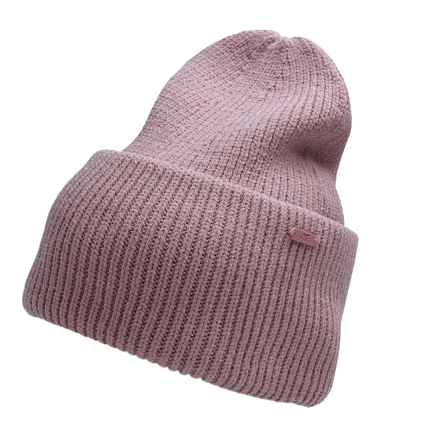 4F 4F Men's 4Z22 CAD00756S Beanie in Pink