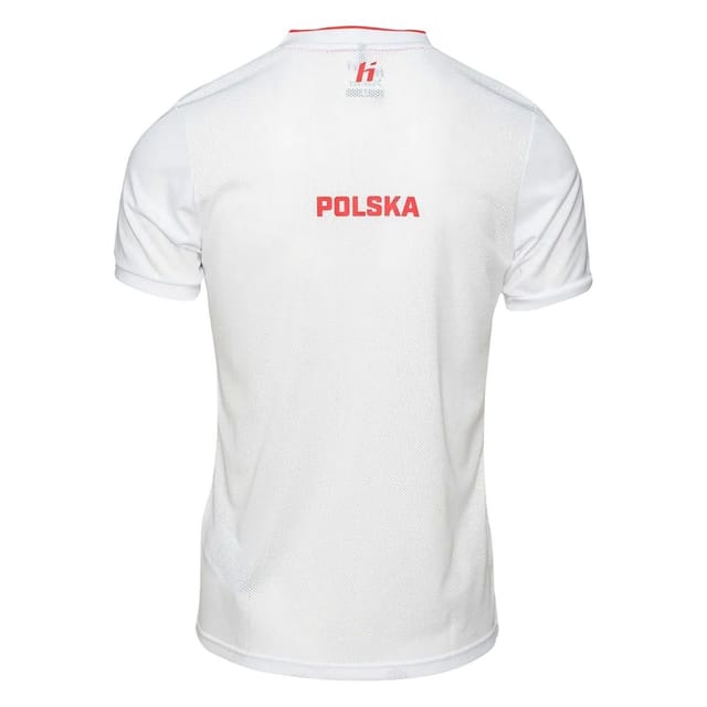 Huari Huari Men's Poland T-Shirt in Cool White - 2