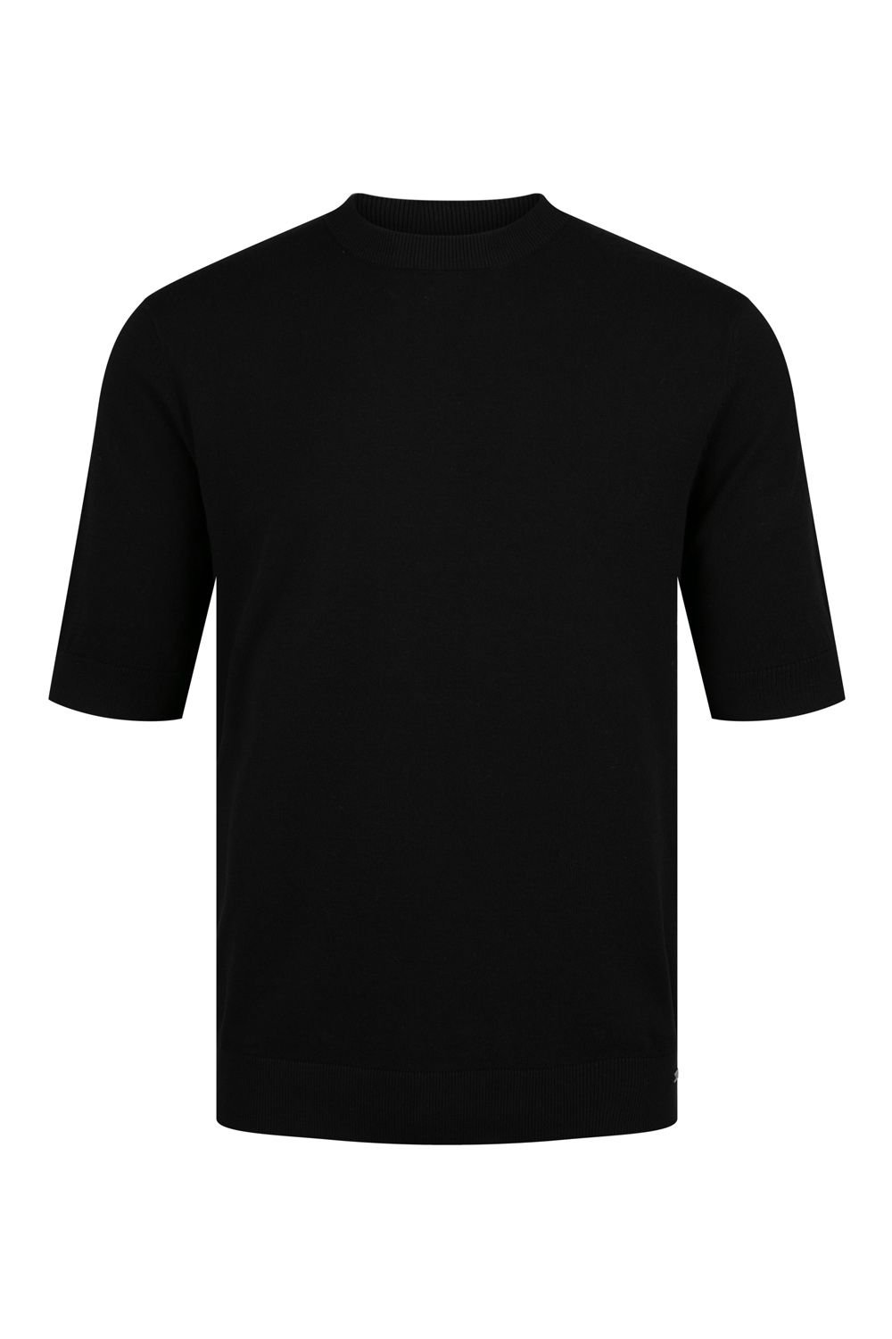 Luke 1977 Luke 1977 Men's Farrington Knitted T-shirt in Black - 4