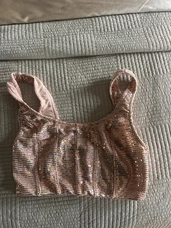 Bershka Embellished top